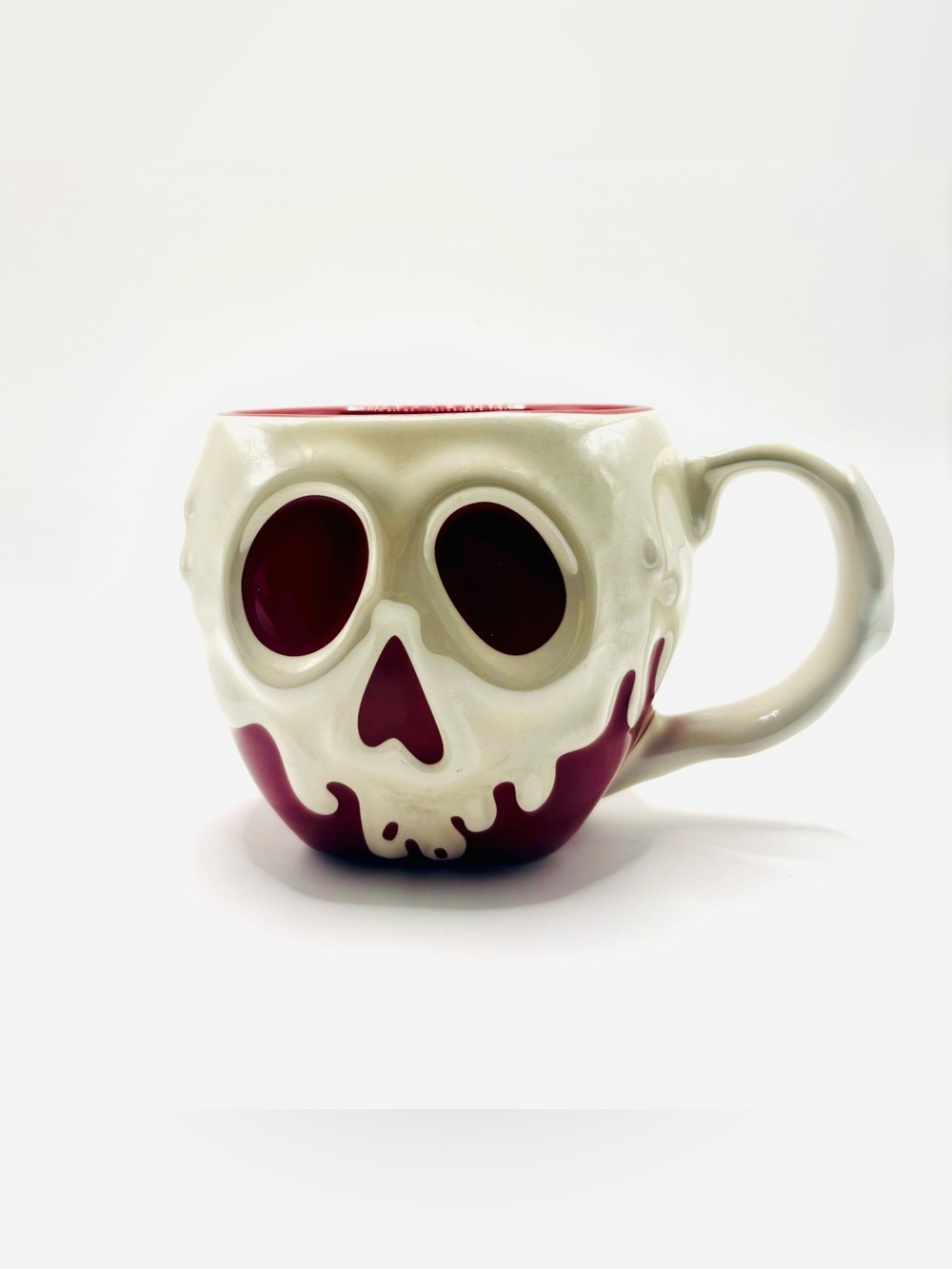 Disney Parks Snow White Evil Queen Villains Poison Apple Coffee Mug Cup
